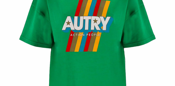 Autry over print autry t-shirt