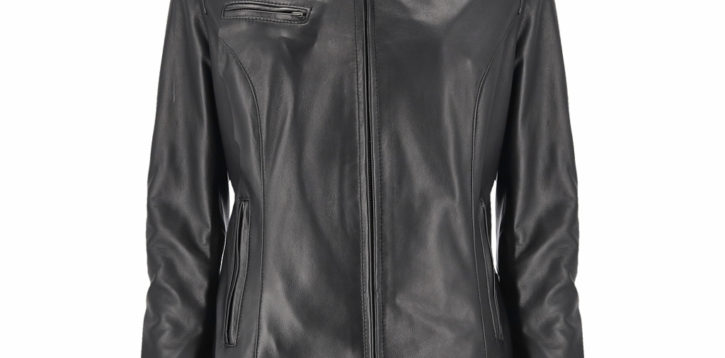 by ROCKETTES Biker Leather Jacket