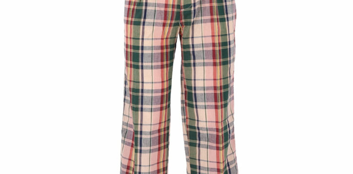 KENNETH FIELD TROUSER INDIA MADRAS CHECK